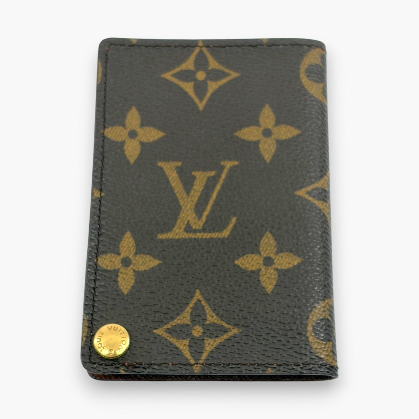 Louis Vuitton Monogram Porte Carte Credit Pression Card Case M60937