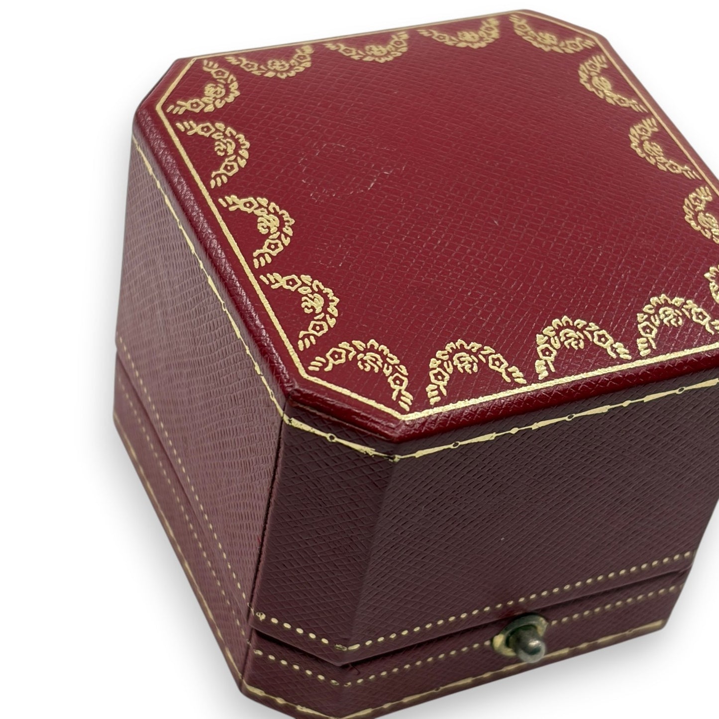 Cartier Jewelry Box Empty Case 2 Piece Set 1 Outer Box Included Red