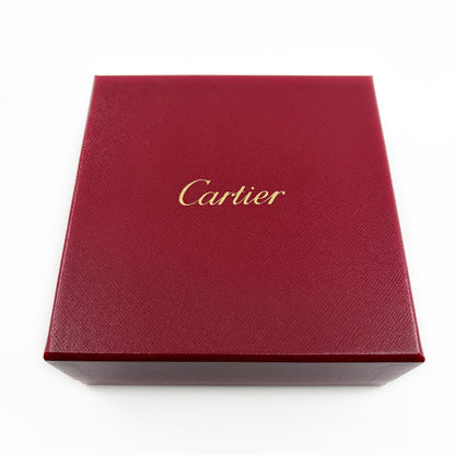 Cartier Jewelry Box Empty Case 2 Piece Set with Outer Boxes Red