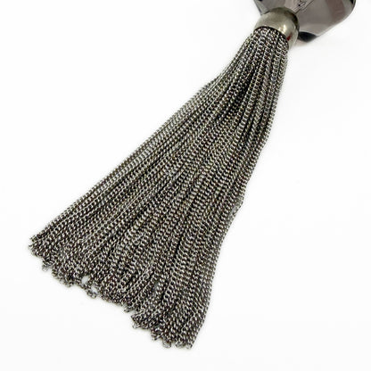 Baccarat Crystal Tassel Key Ring Bag Charm with Box Pouch