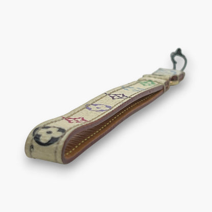 Louis Vuitton Monogram Multicolor Dragonne Telephone Phone Strap with Box M92597