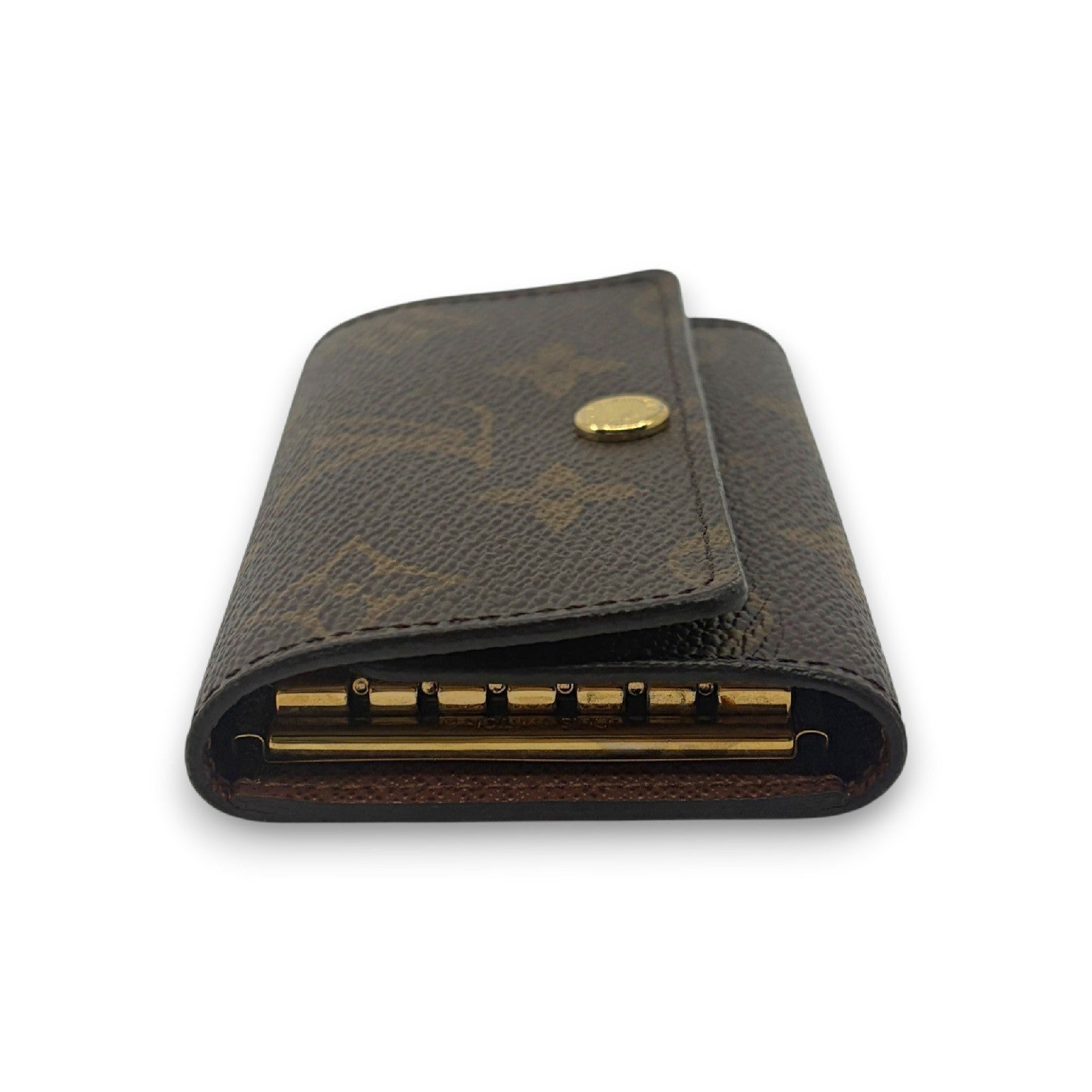 Louis Vuitton Monogram Multicles 6 Key Case Brown Canvas Leather M62630