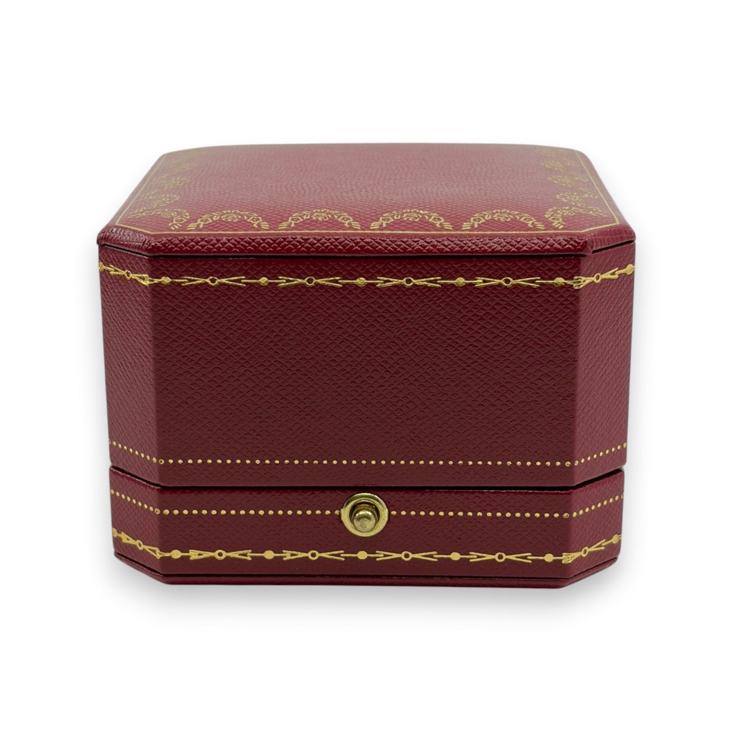 Cartier Jewelry Box Empty Case 2 Piece Set 1 Outer Box Included Red