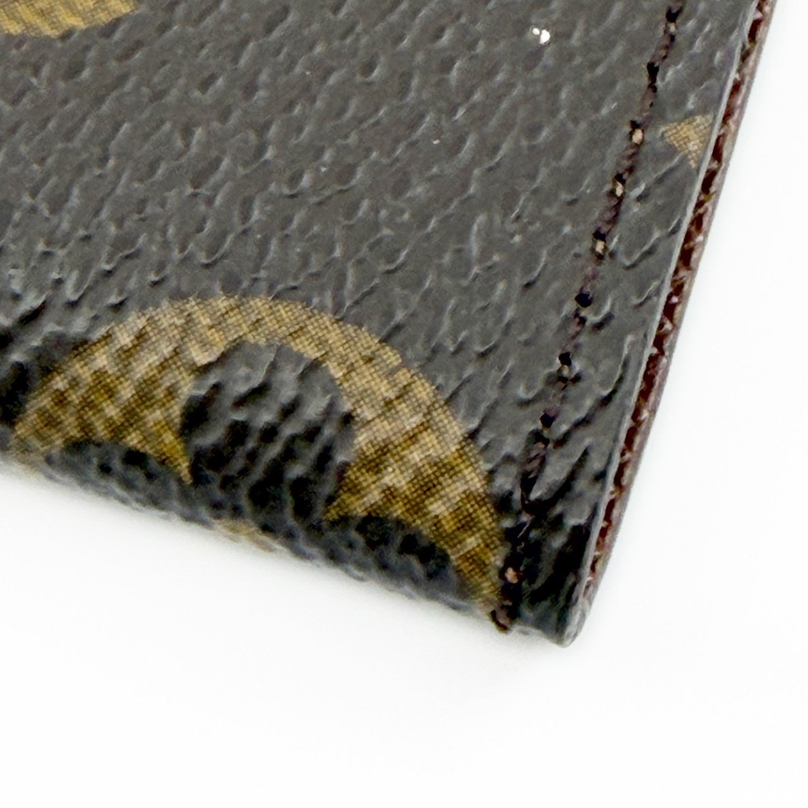 Louis Vuitton Monogram Porte Carte Credit Pression Card Case M60937
