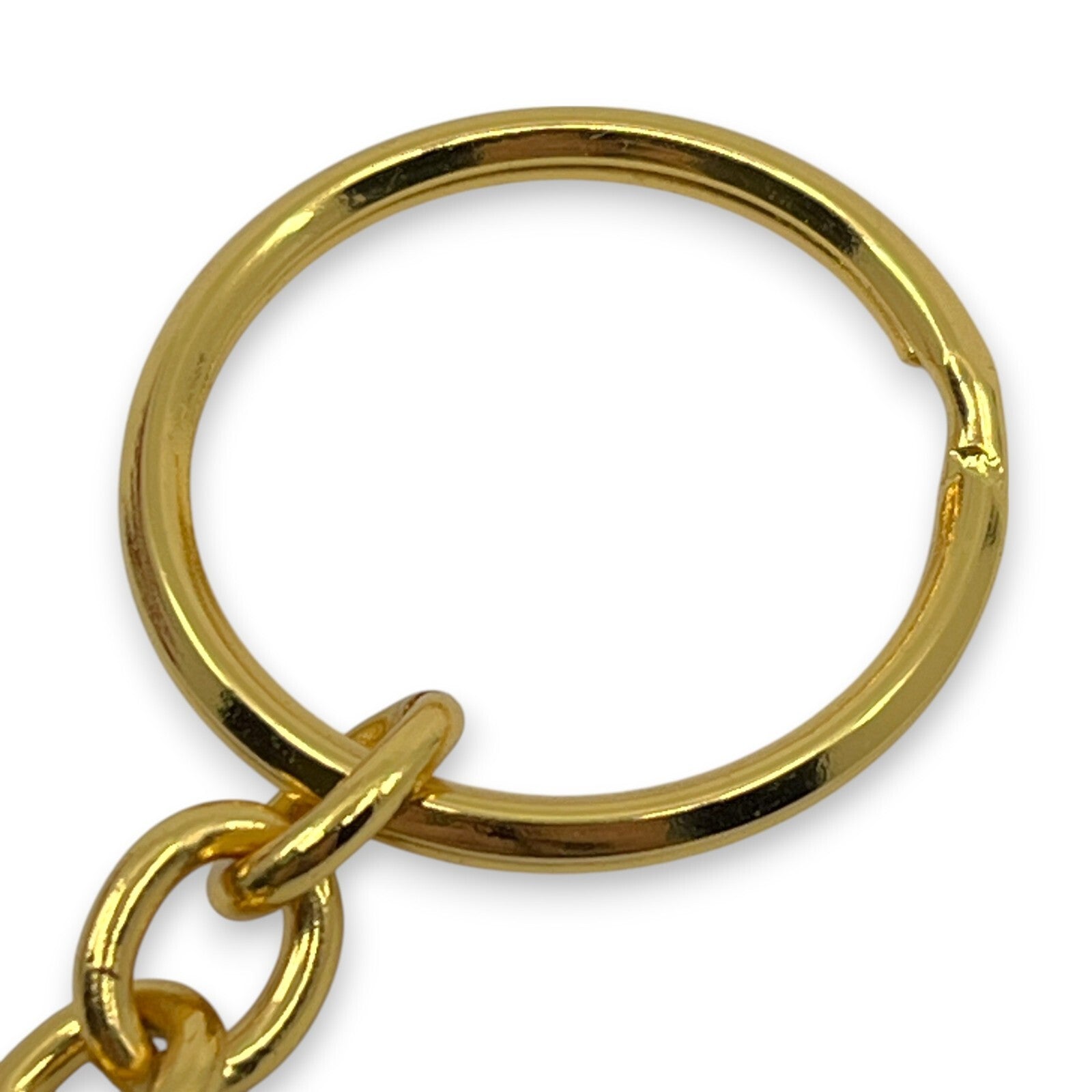 Salvatore Ferragamo Vara Black Gold Ribbon Keychain Charm Key ring with Box