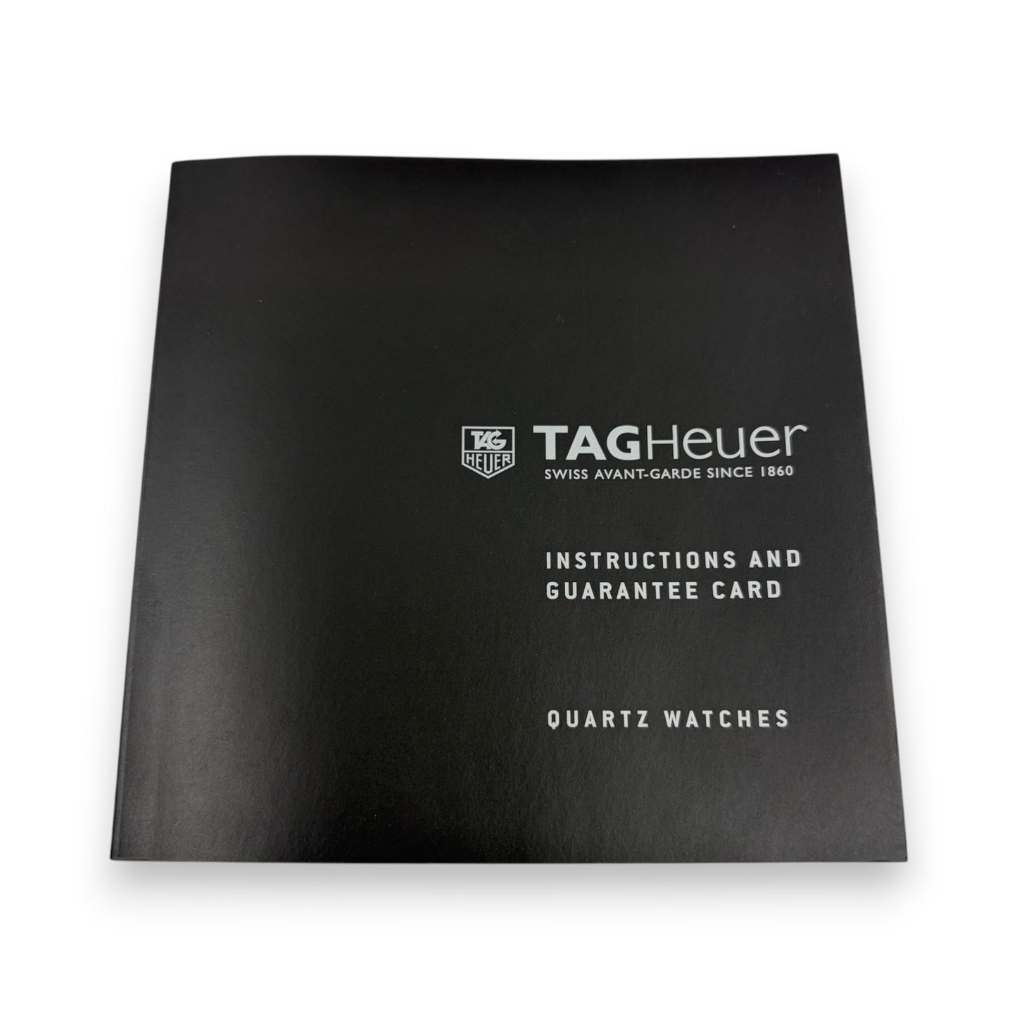 TAG Heuer Watch Empty Box Case with Outer Box Instructions Guarantee Card