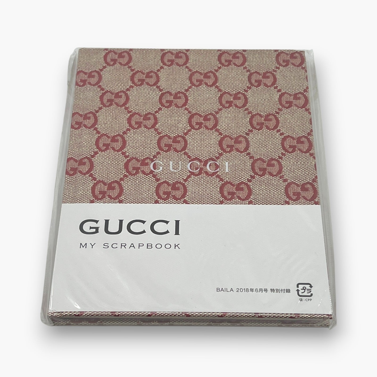 Gucci My Scrapbook Notebook Set of 3 BAILA June 2018 Magazine Appendix