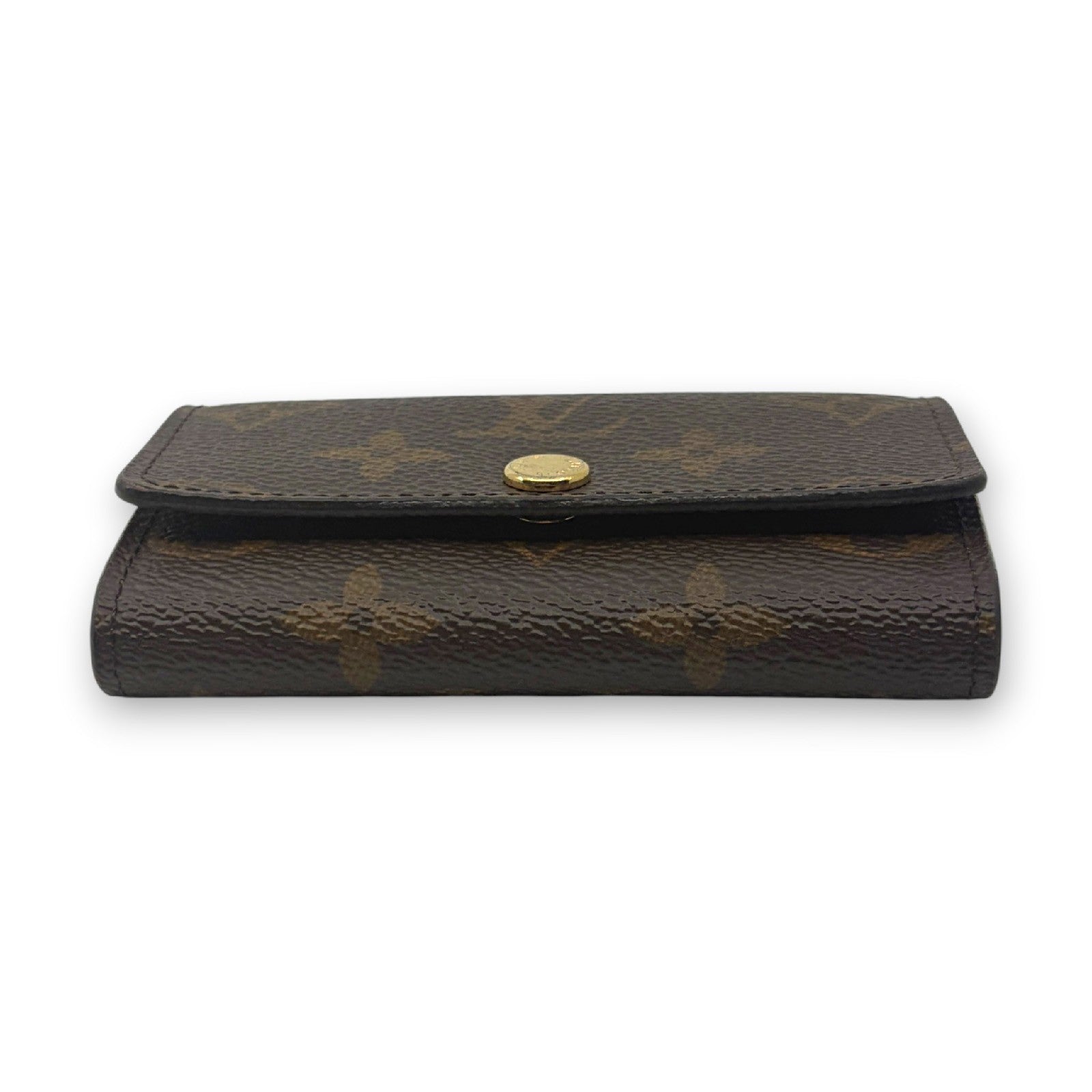 Louis Vuitton Monogram Multicles 6 Key Case Brown Canvas Leather M62630