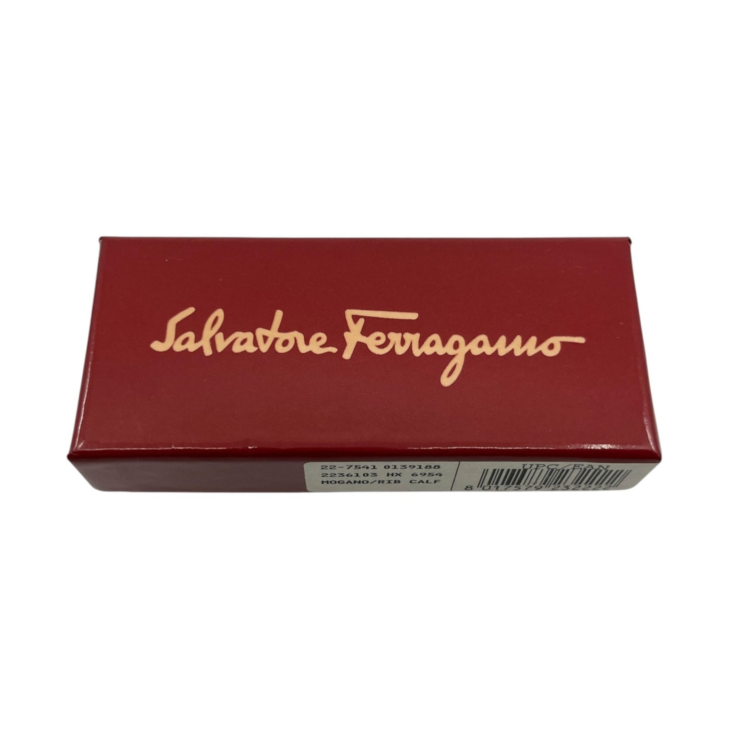 Salvatore Ferragamo Vara Ribbon Keychain Charm Red with Box
