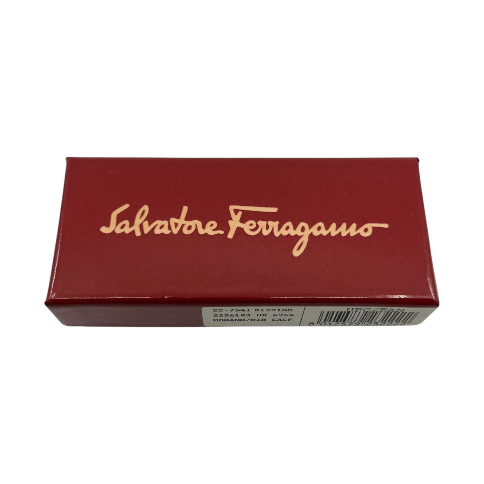 Salvatore Ferragamo Vara Ribbon Keychain Charm Red with Box