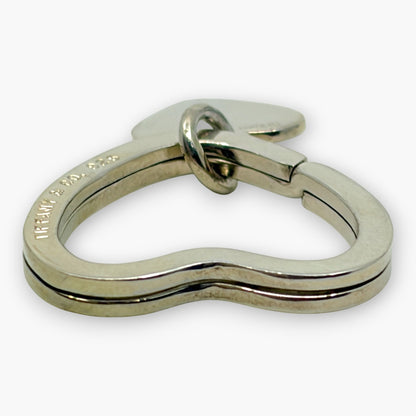 Tiffany & Co. Sterling Silver 925 Heart Key Ring Charm