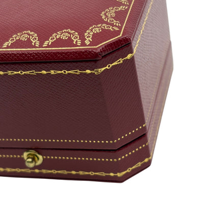 Cartier Jewelry Box Empty Case 2 Piece Set 1 Outer Box Included Red