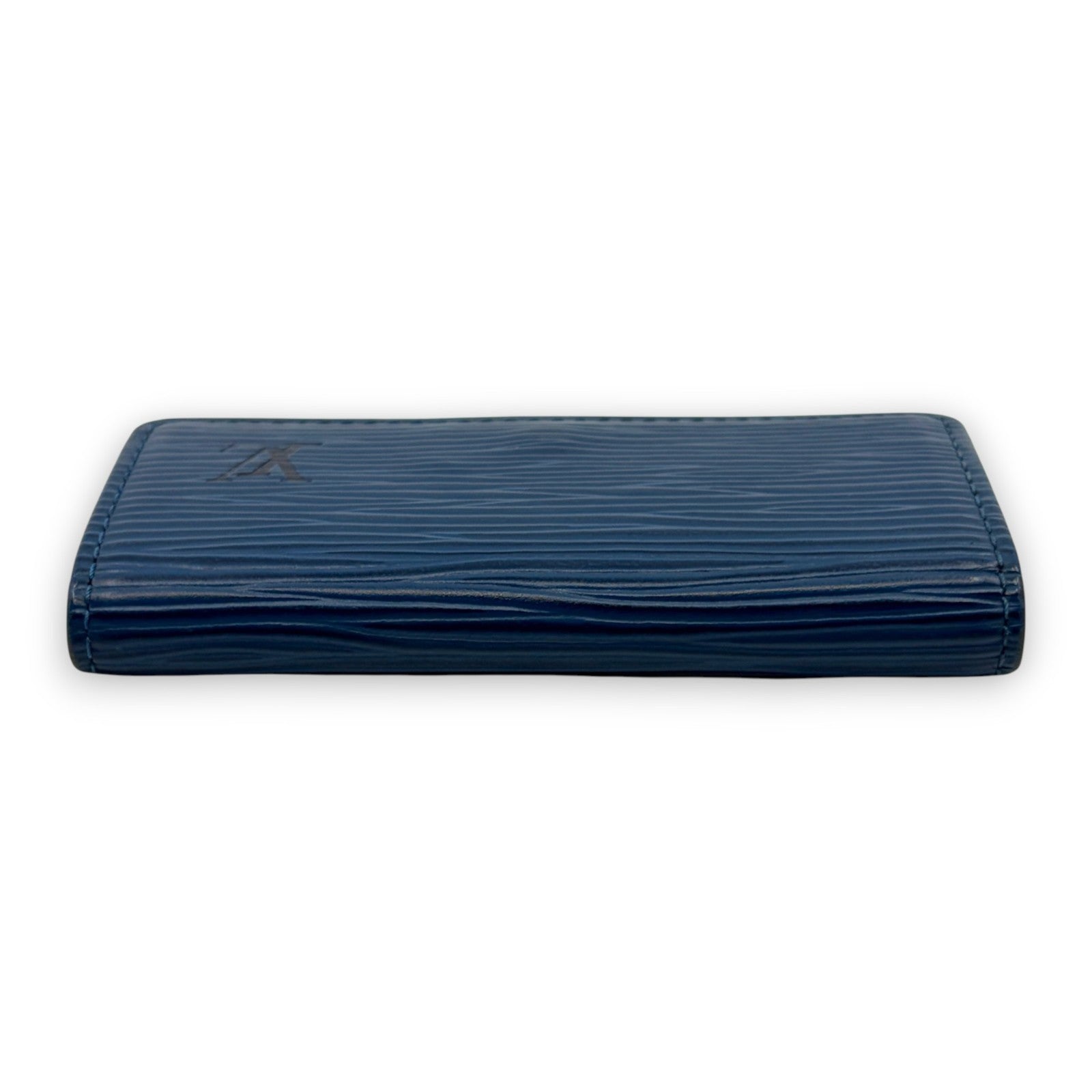 Louis Vuitton Epi Multicles 4 Key Case in Blue Leather M63825