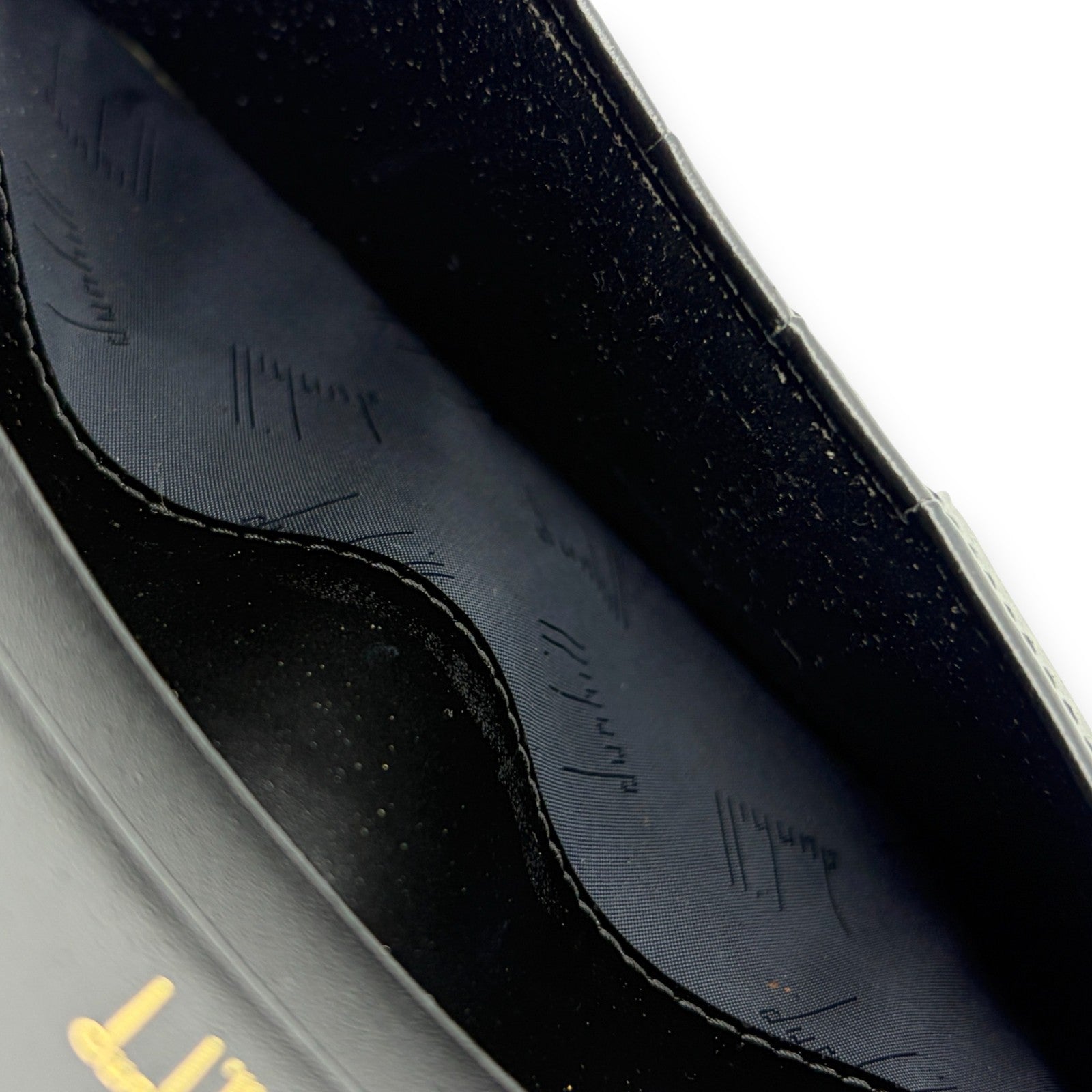 Dunhill Black Leather Long Wallet w/ Brand Card Dust Bag Box