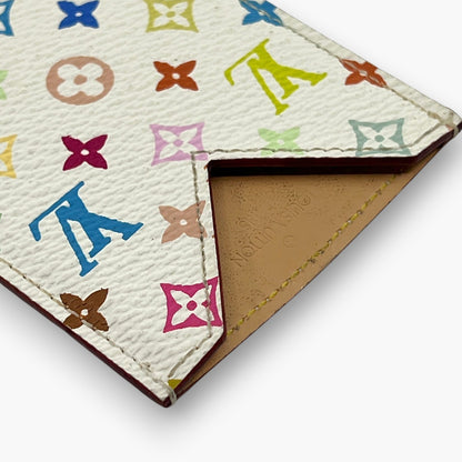Louis Vuitton Monogram Multicolor Etui Miroir Compact Mirror Case White M92651