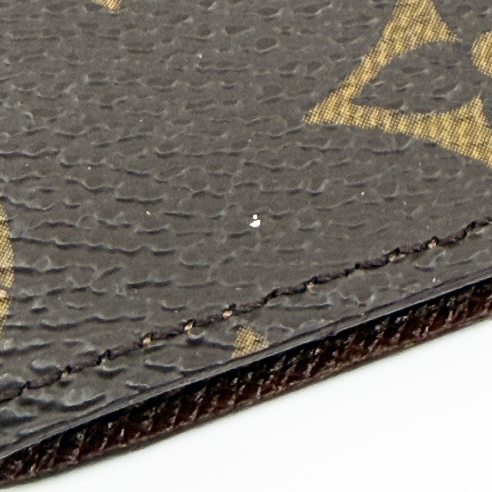 Louis Vuitton Monogram Porte Carte Credit Pression Card Case M60937