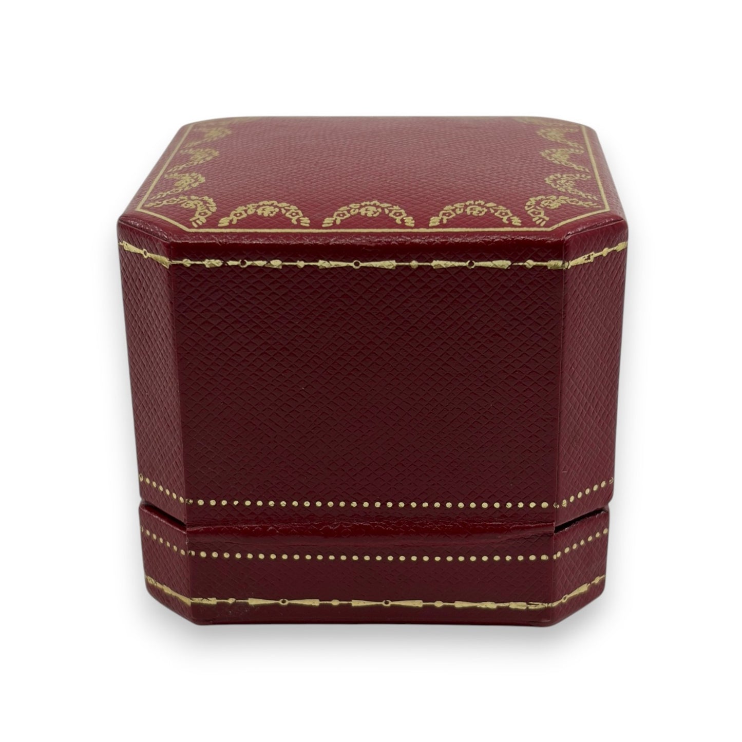 Cartier Jewelry Box Empty Case 2 Piece Set 1 Outer Box Included Red