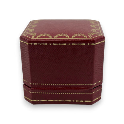 Cartier Jewelry Box Empty Case 2 Piece Set 1 Outer Box Included Red