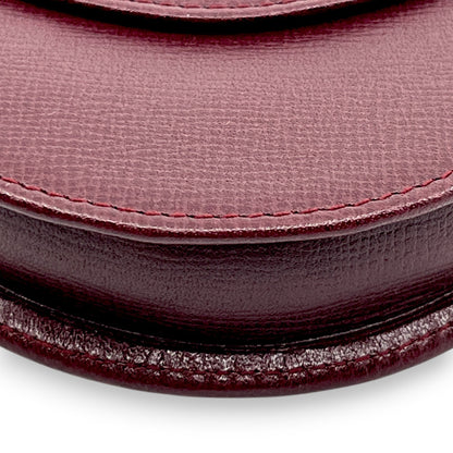 Must de Cartier Burgundy Leather Coin Purse w/ Box Cloth Certificat