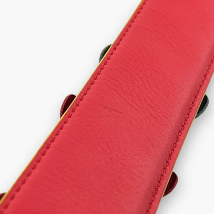 Fendi Strap You Flowerland Multicolor Leather Floral Shoulder Bag Strap Studded