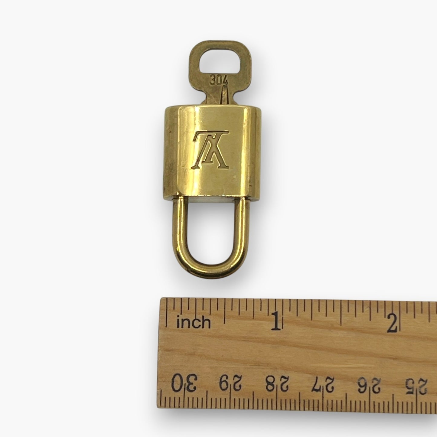 Louis Vuitton Padlock Set of 10 Gold-Tone Brass Locks & Keys pj260606